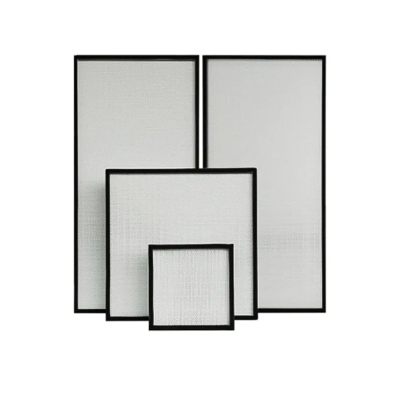 High  efficiency/ultra  high  efficiency  barrier  free  filter