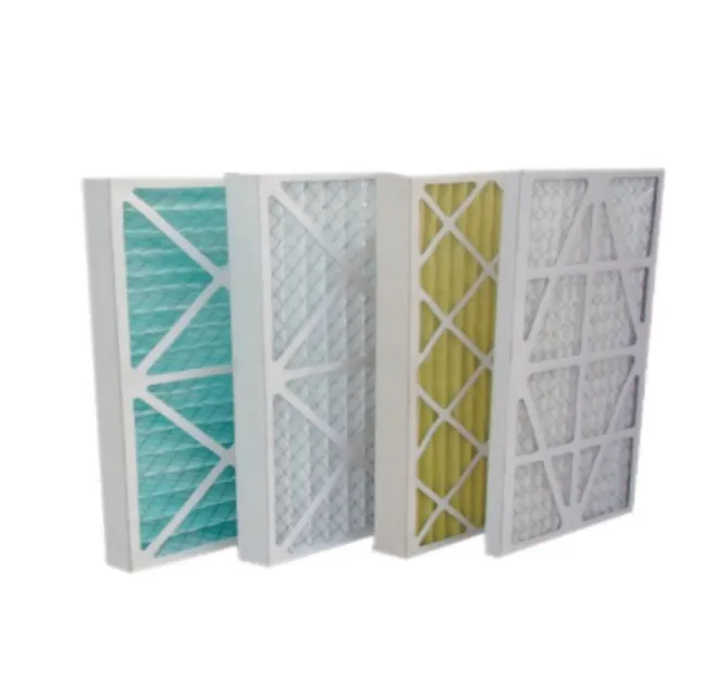 First effect paper frame air filter